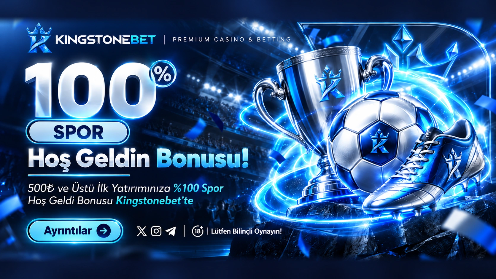 %100 SPOR HOŞGELDİN BONUSU!